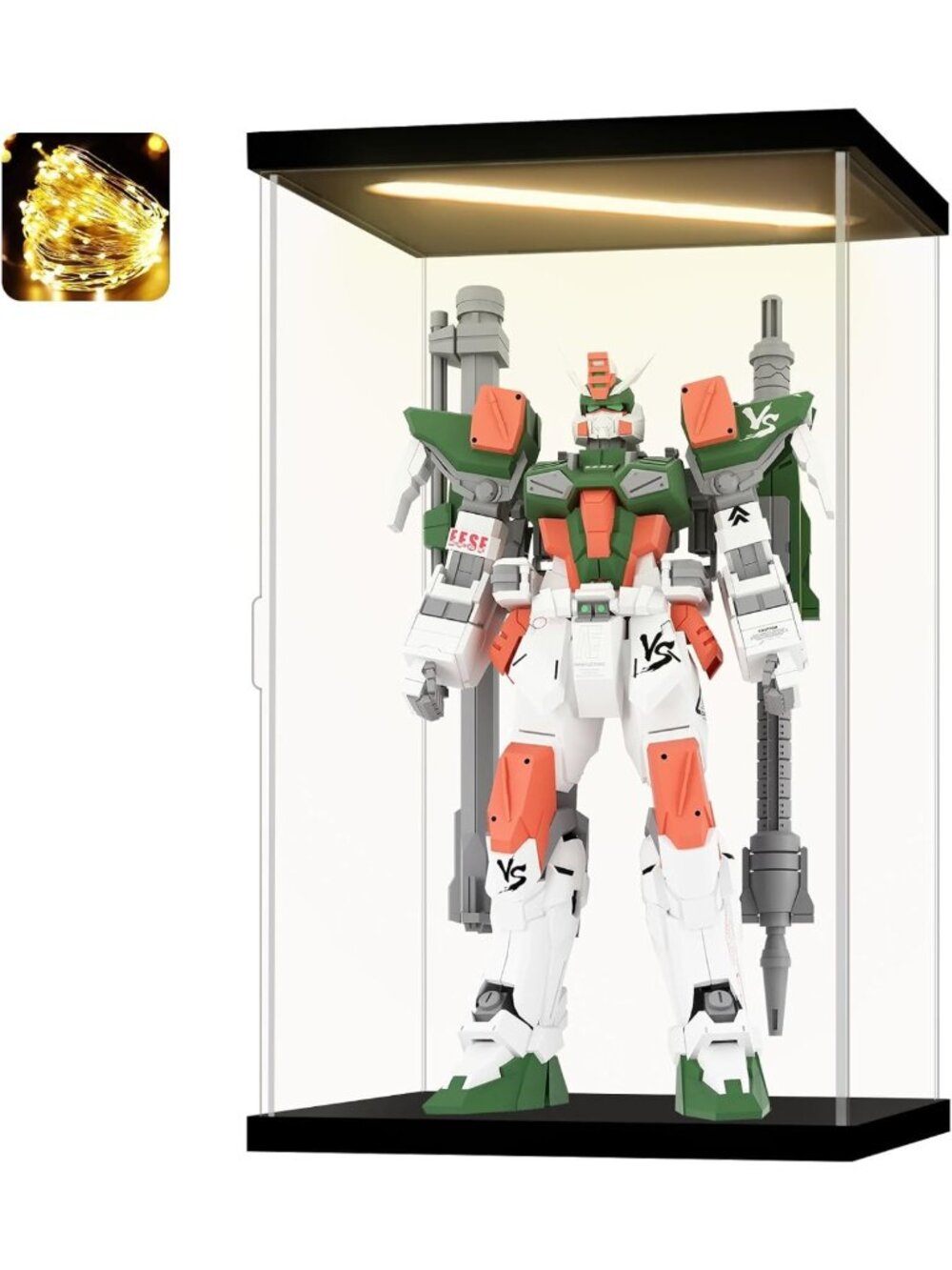 Clear Acrylic Display Case for Collectibles - Dustproof Storage Box for Action